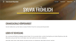 Desktop Screenshot of cranio-froehlich.de